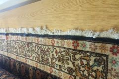 Before and After repair rug
