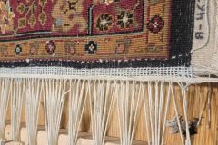 Before and After repair rug