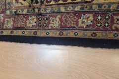 Before and After repair rug