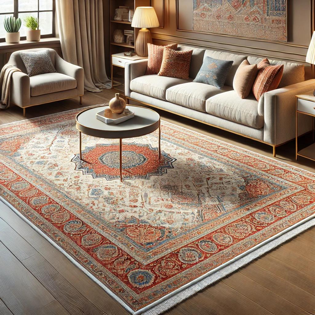A beautifully decorated living room showcasing