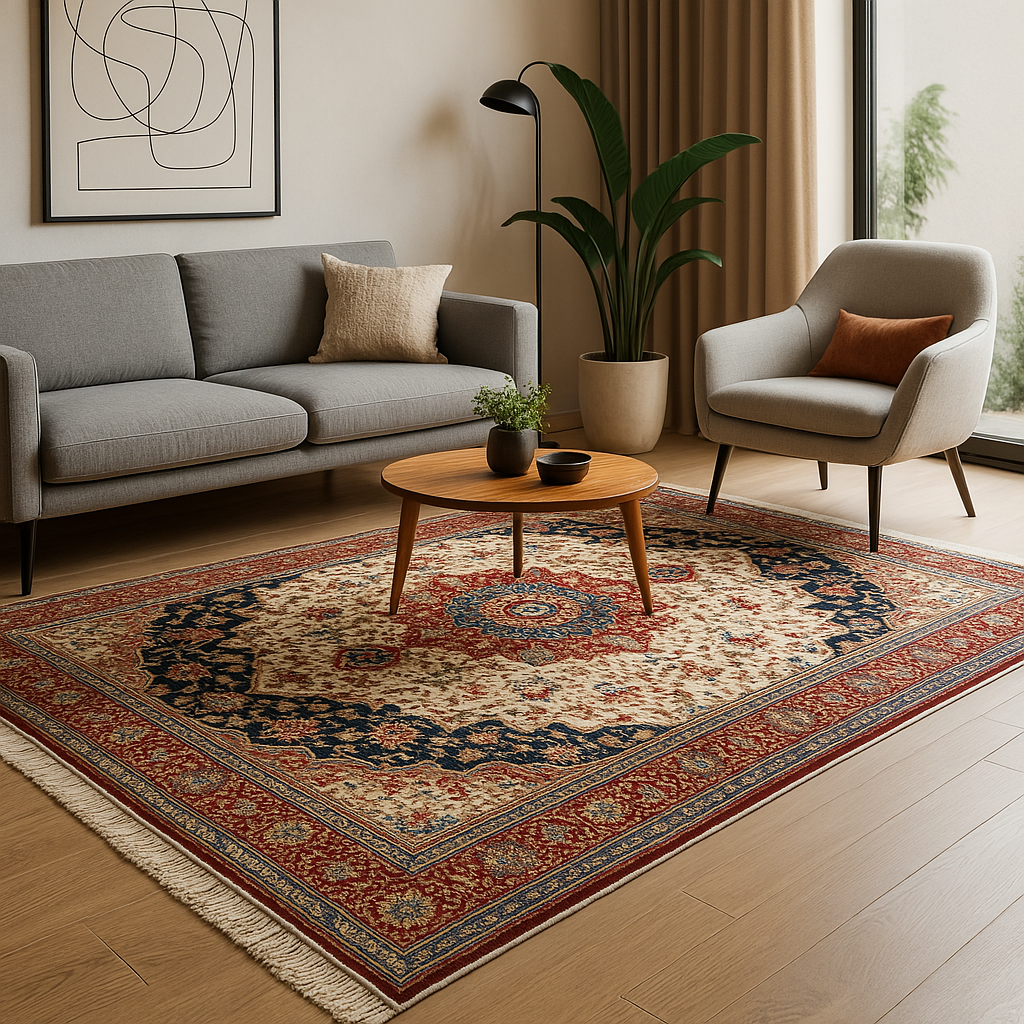Incorporate Persian Rugs into Modern Interiors Easily