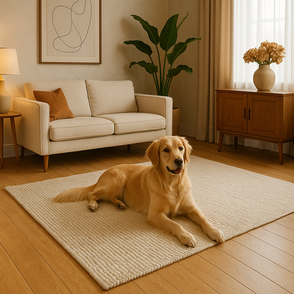 The Best Rug Choices for Pet-Friendly Homes