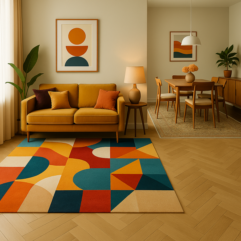 How to Create Zones with Rugs in Open Layouts