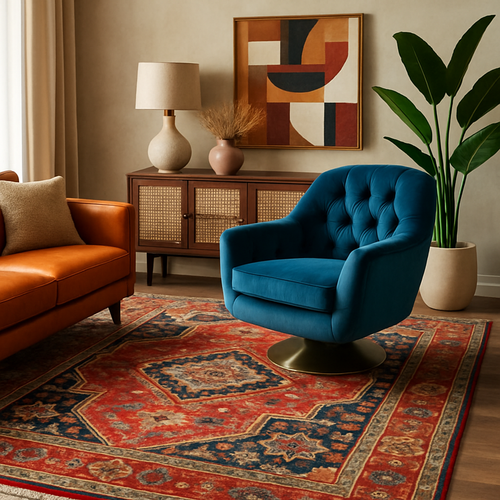 Match Rugs with Statement Furniture Like a Pro