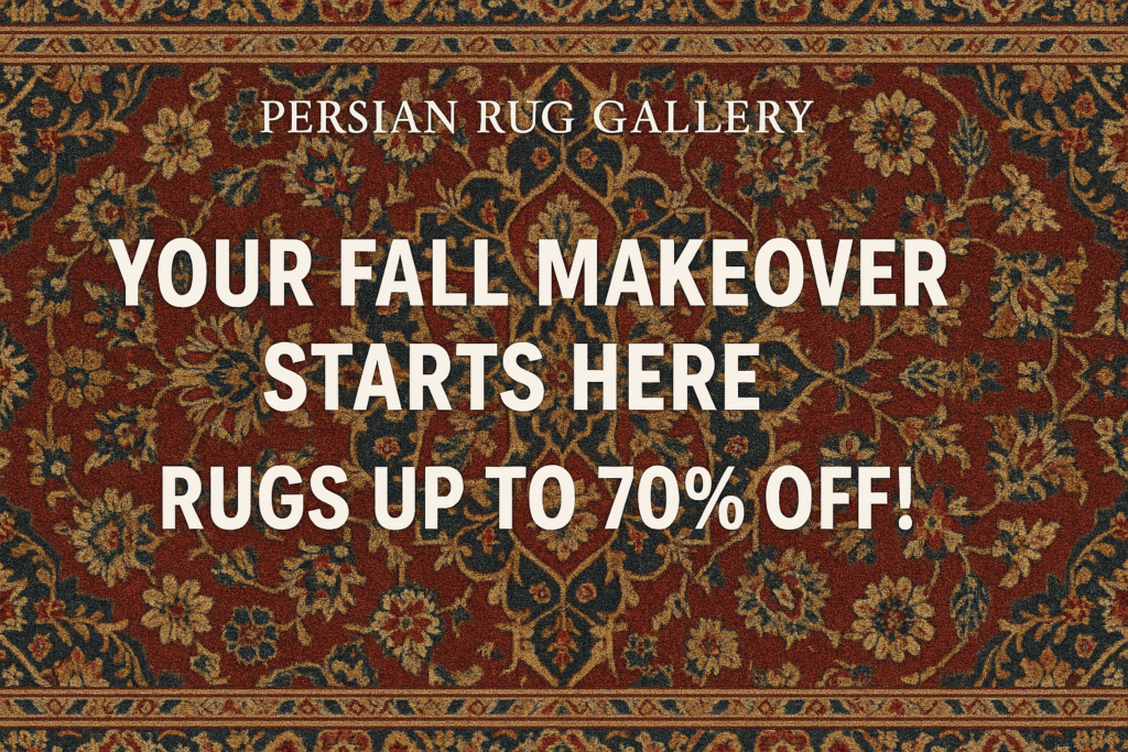 Your Fall Makeover Starts Here – Rugs Up to 70% Off